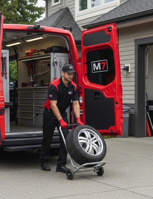 Mobile Tire Change Services Burnaby BC