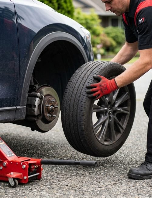 Mobile Tire Change Services Coquitlam BC