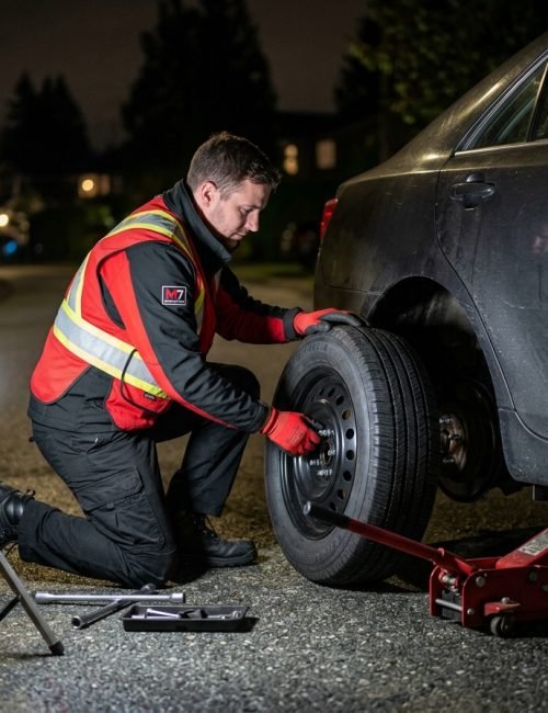 Mobile Tire Change Services Maple Ridge BC