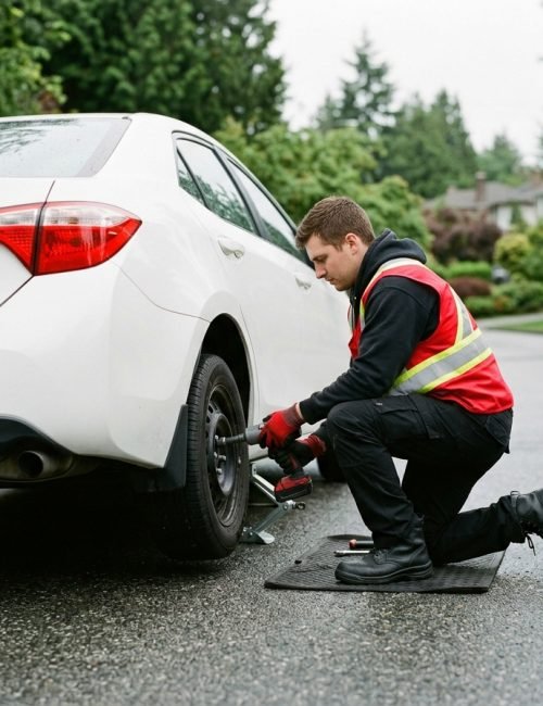 Mobile Tire Change Services Maple Ridge BC