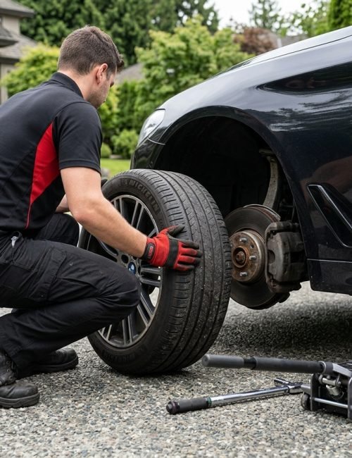 Mobile Tire Change Services New Westminster BC