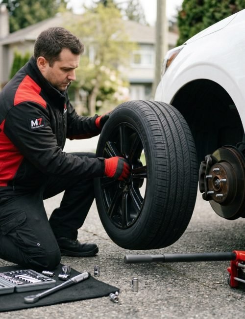 Mobile Tire Change Services Port Moody BC