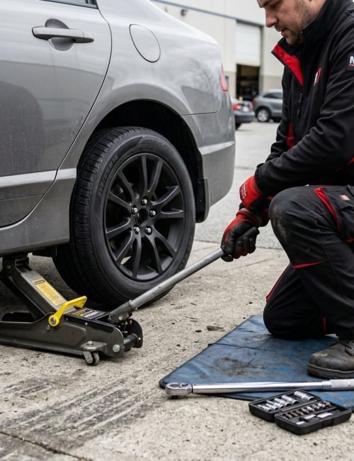 Mobile Tire Change Services UBC BC