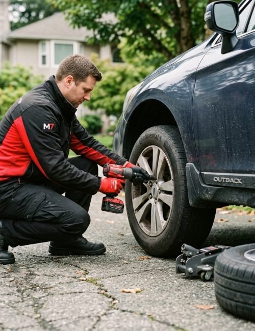 Mobile Tire Change Services UBC BC