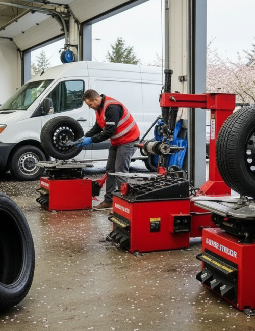 Off-Rim Tire Change Services Vancouver BC