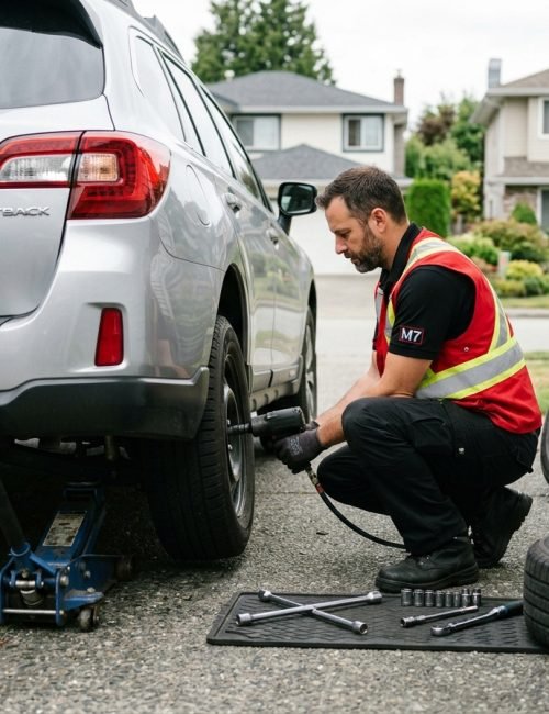 On-Rim Wheel Swap Services Richmond BC​
