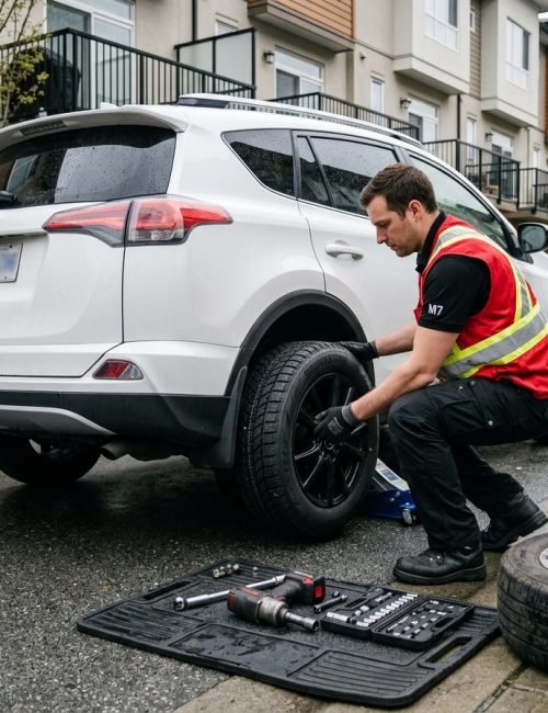 On-Rim Wheel Swap Services Richmond BC​