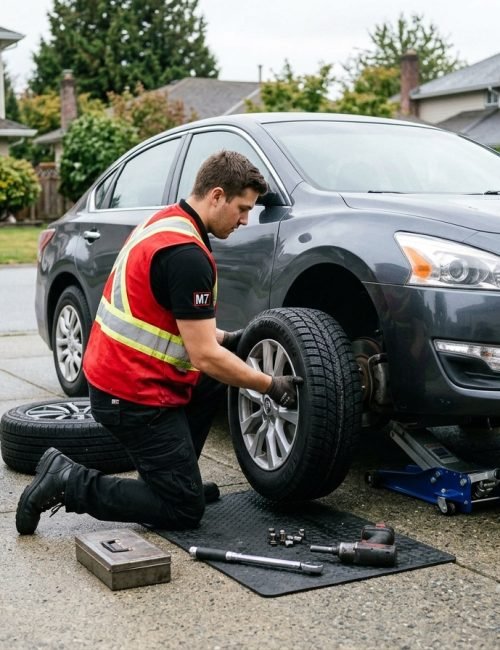 On-Rim Wheel Swap Services Richmond BC​