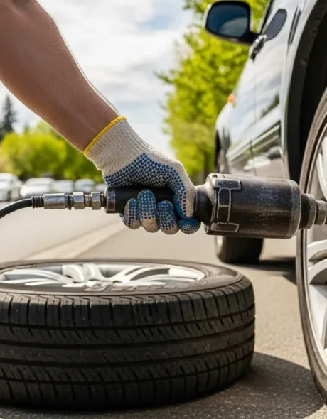 Roadside Tire Change