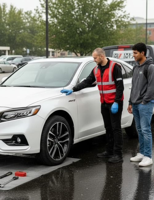 SUV Tire Change Services Vancouver BC