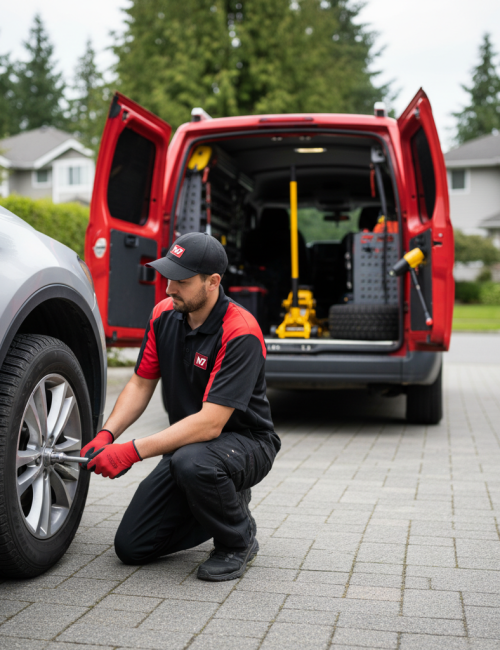 SUV Tire Install Services Vancouver BC