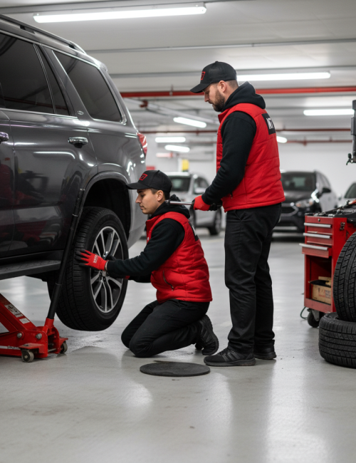 SUV Tire Install Services Vancouver BC