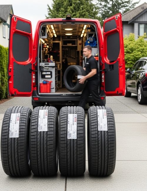SUV Tire Install Services Vancouver BC