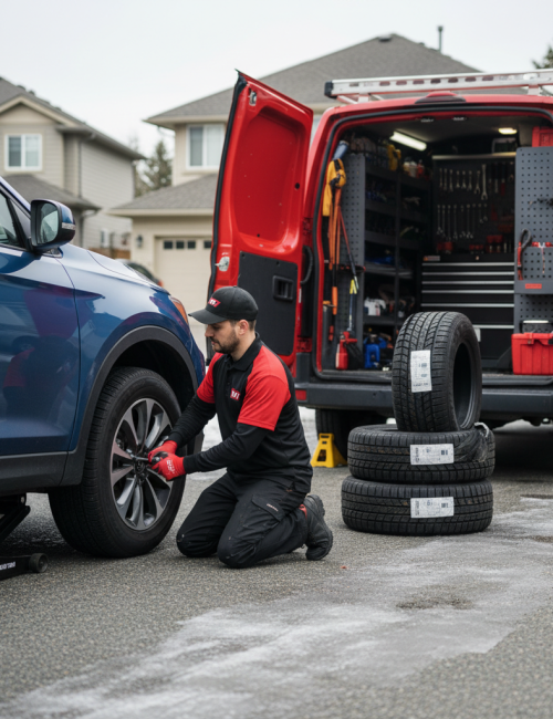 Seasonal Tire Changeover Services Burnaby BC