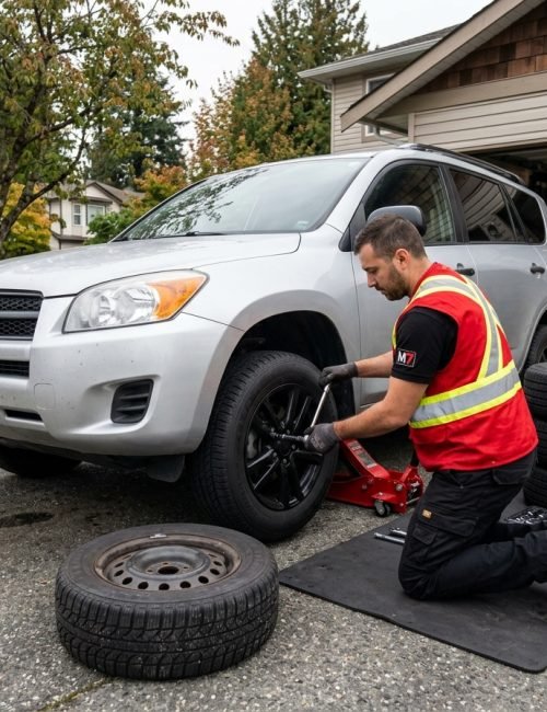 Seasonal Tire Changeover Services Richmond BC