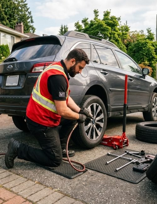 Summer Tire Install Services Burnaby BC​