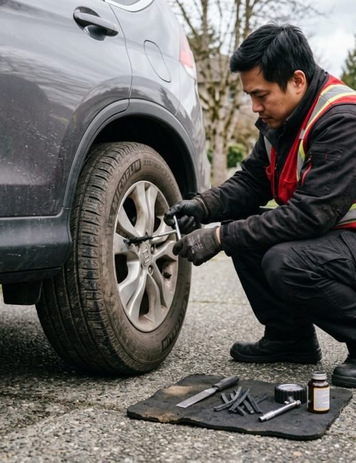 Tire Puncture Repair Services Richmond BC