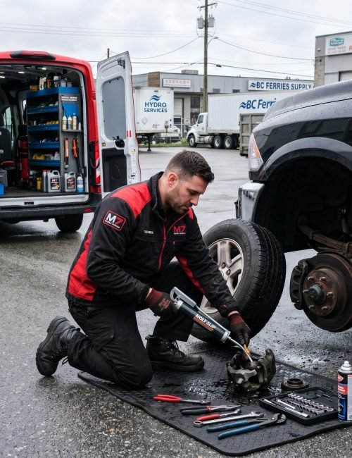 Trailer & Caliper Greasing Services Burnaby BC​