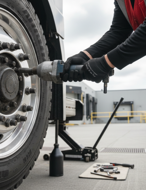 Truck Tire Change Services Burnaby BC
