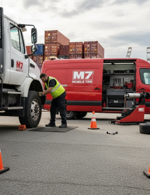 Truck Tire Change Services Vancouver BC