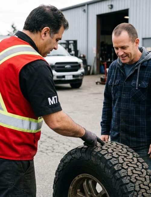 Truck Tire Install Services Burnaby BC​