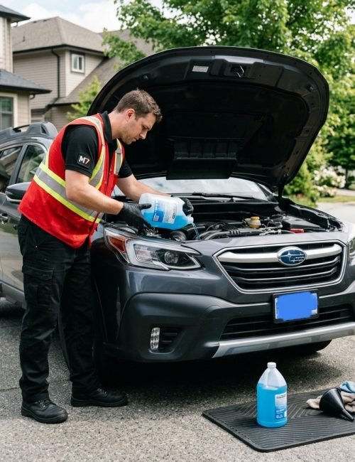 Windshield Washer Fluid Services Burnaby BC​