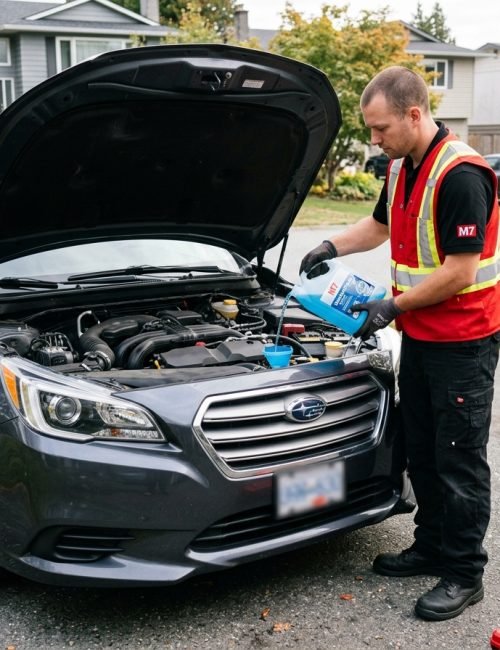 Windshield Washer Fluid Services Burnaby BC​